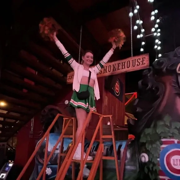 Stranger Things Chrissy Cheerleader Halloween Costume - Picture 6 of 9